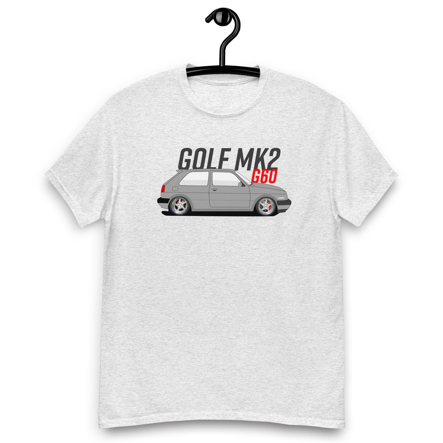 VW Golf MK2 G60 T-Shirt - Asche / S