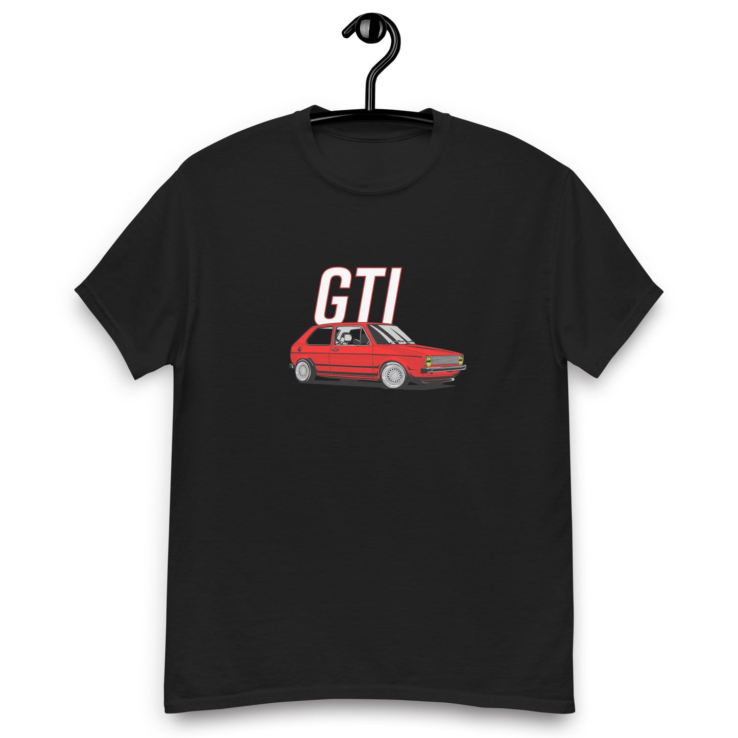 VW Golf MK1 GTI T-Shirt - Schwarz / 3XL