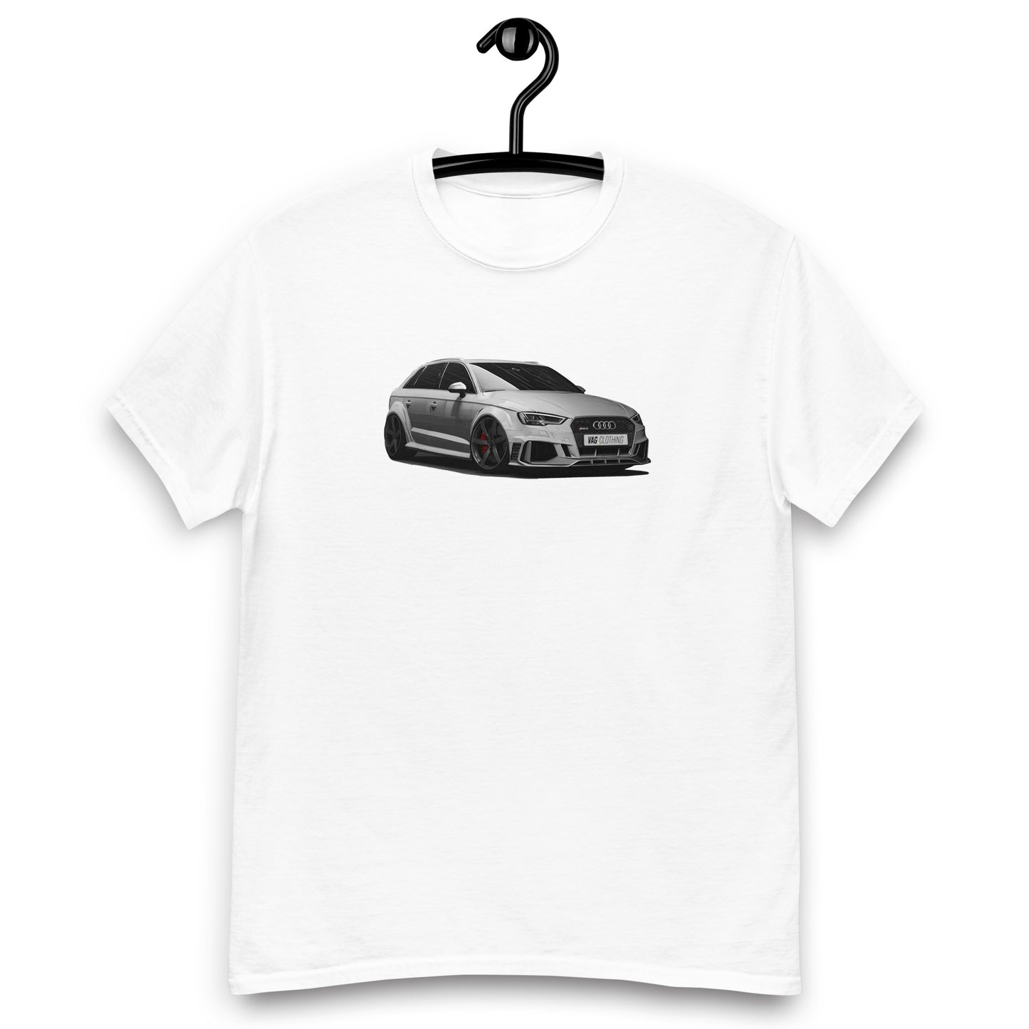 Audi RS3 T-Shirt Nardo Grau - Weiß / S