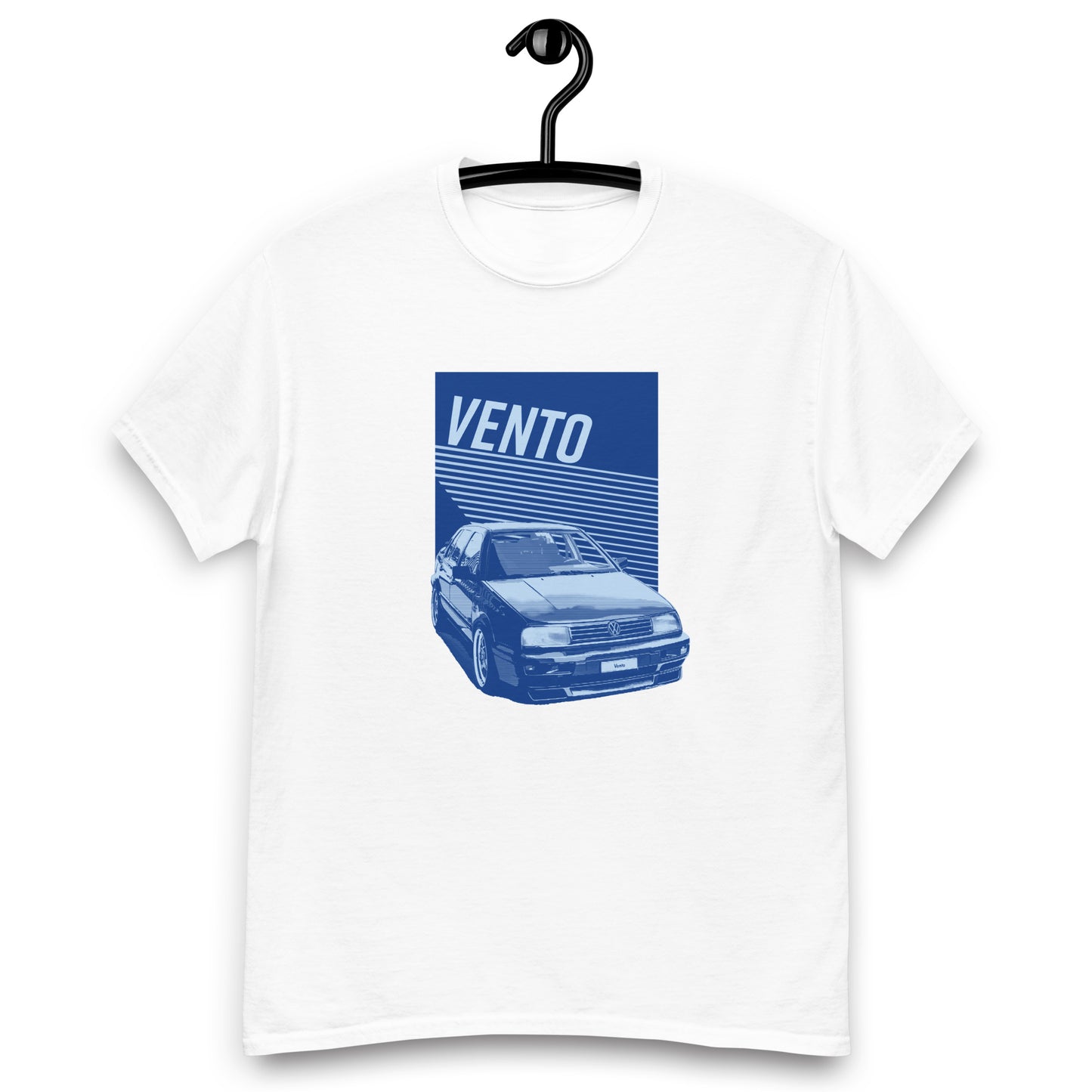 VW Vento T-Shirt Blau - Weiß / S