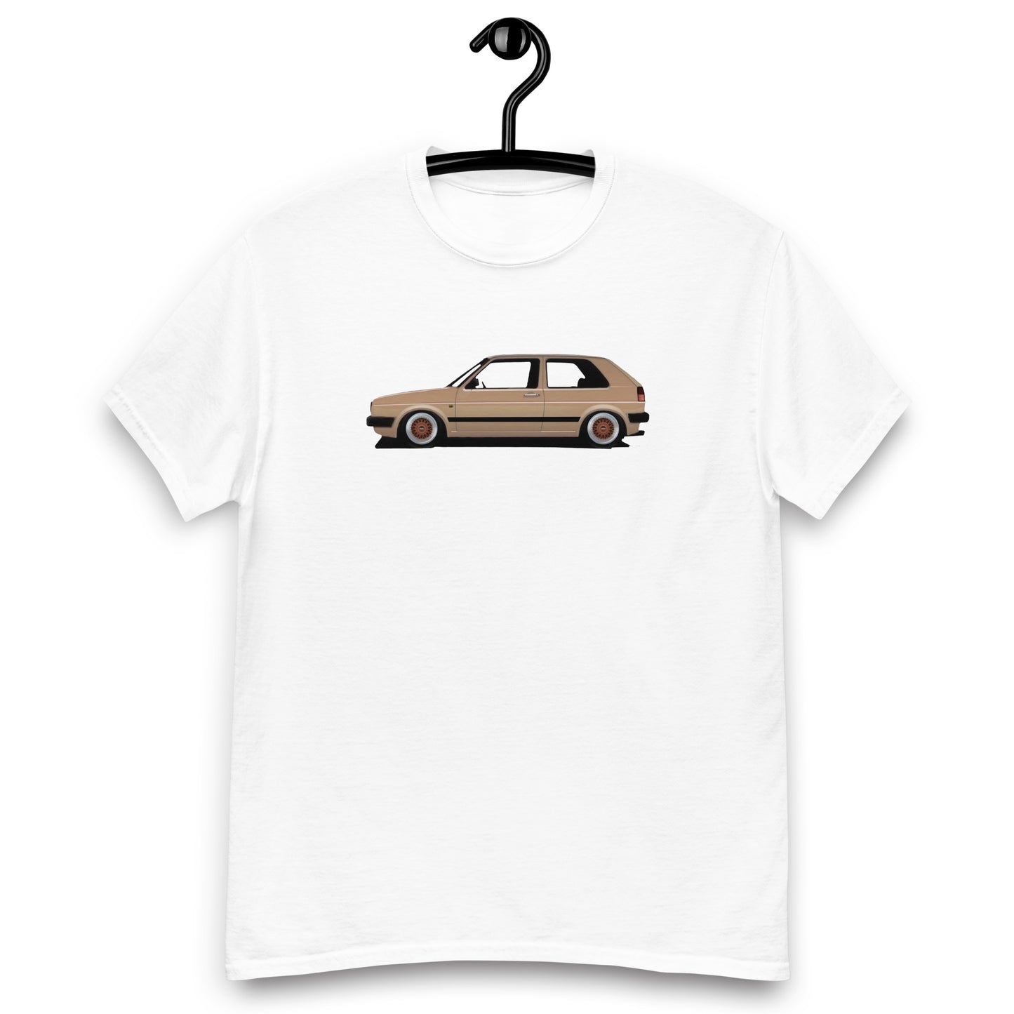VW Golf MK2 Shirt für Oli - Weiß / S