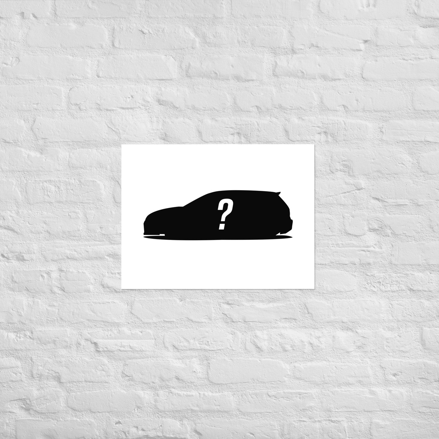 Eigenes Design/dein Auto als Poster - 18″×24″