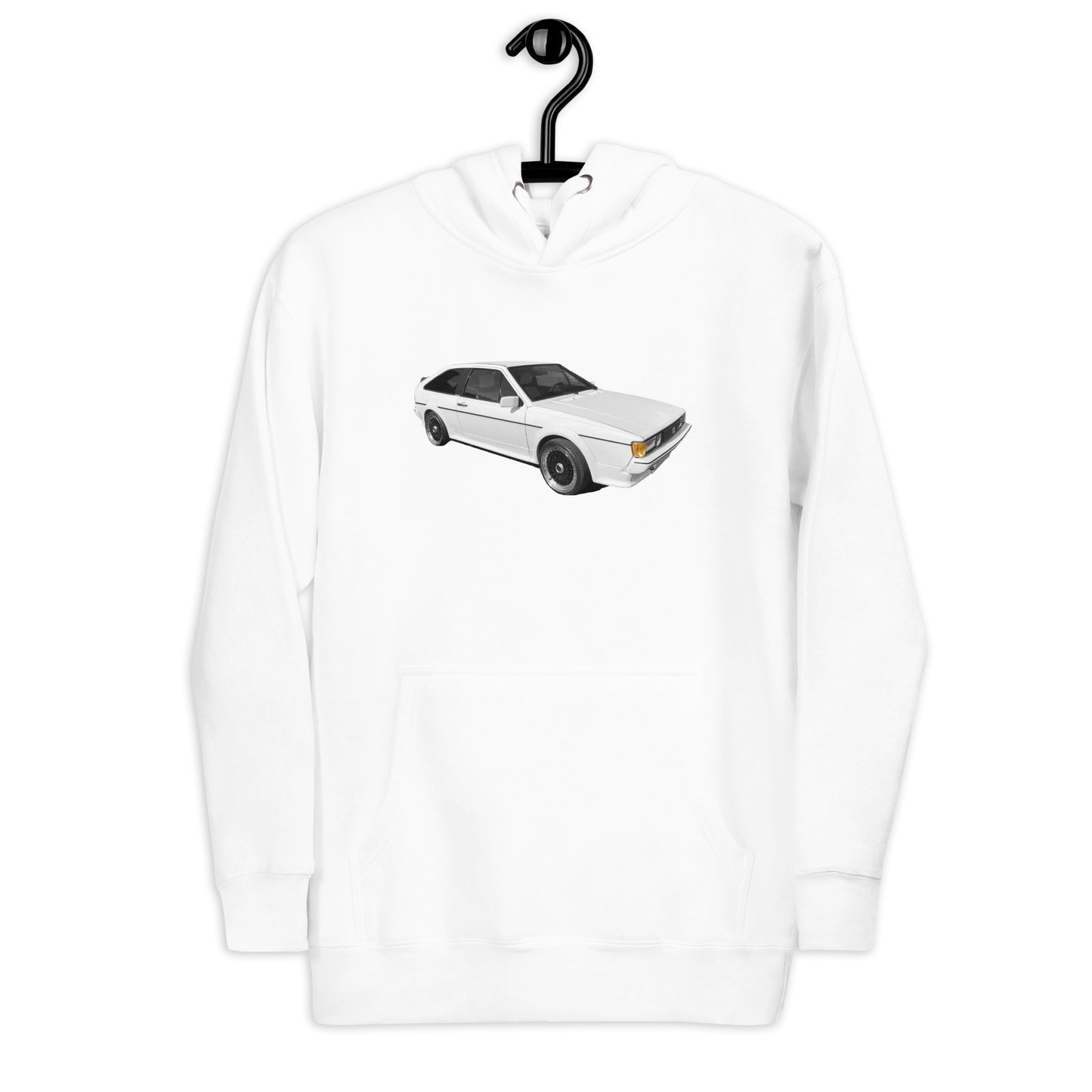 VW Scirocco MK2 Hoodie - Weiß / S
