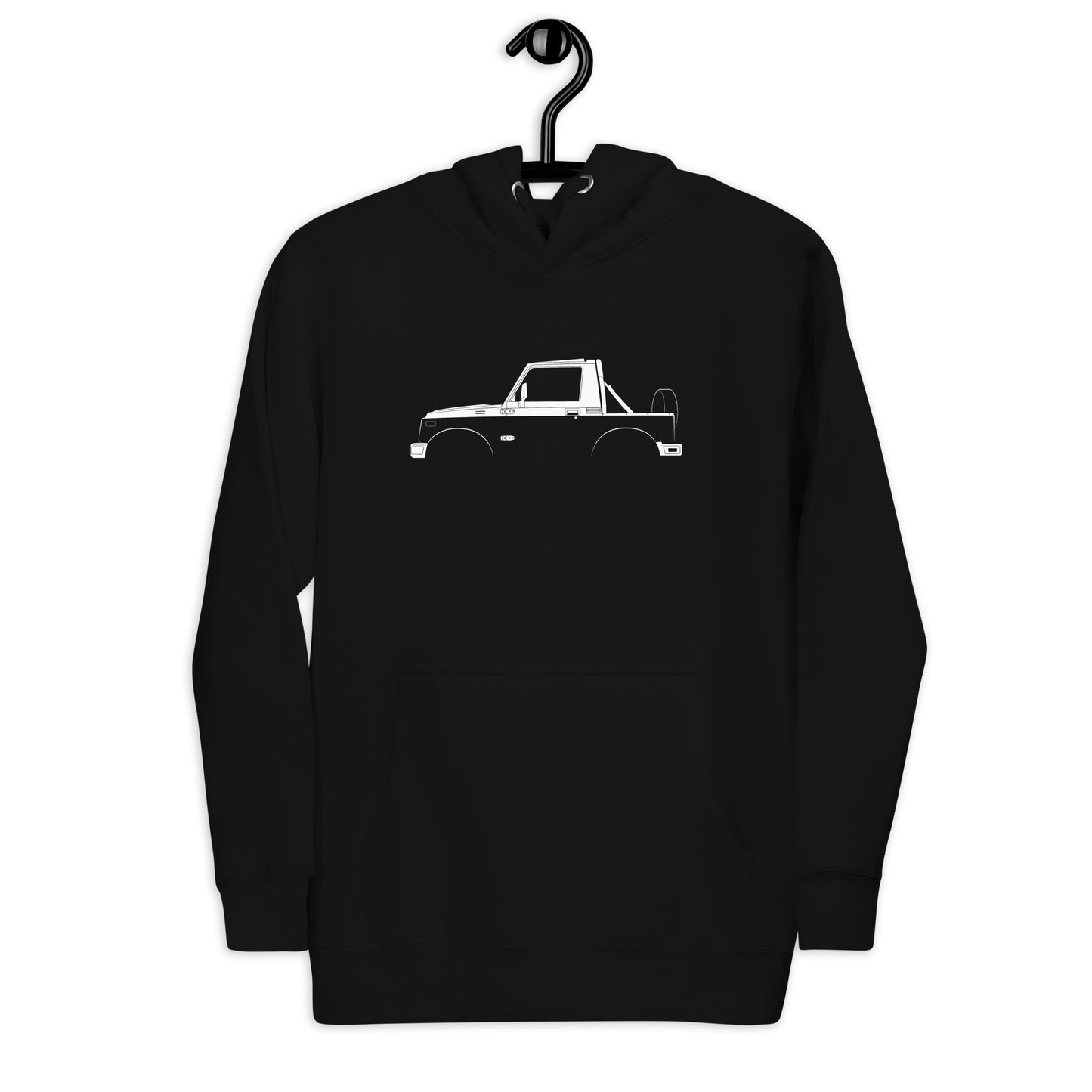 Suzuki Samurai Hoodie Silhouette