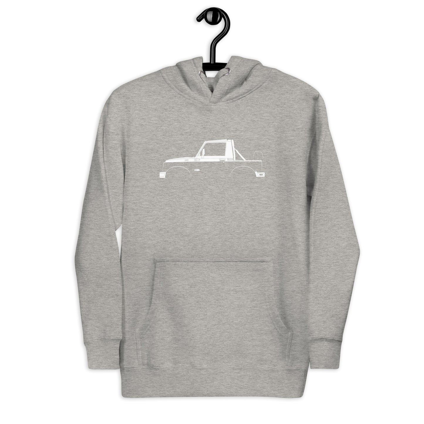 Suzuki Samurai Hoodie Silhouette