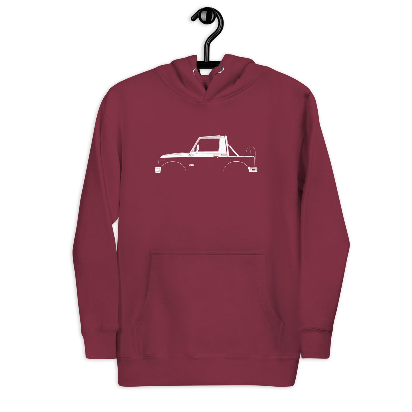 Suzuki Samurai Hoodie Silhouette