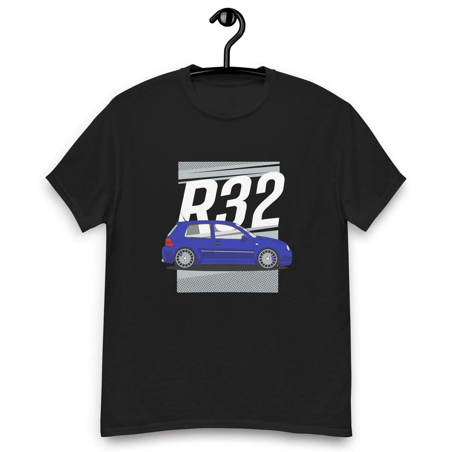 VW Golf R32 T-Shirt Dunkel