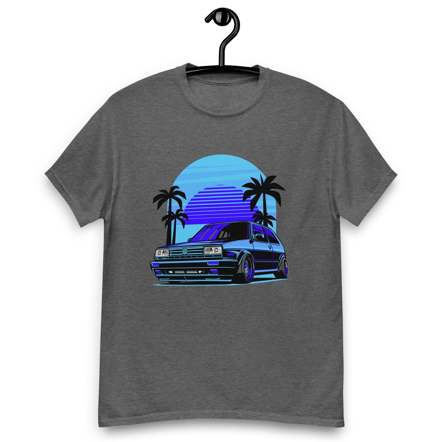 VW Golf MK2 T-Shirt Blue - vag.clothing