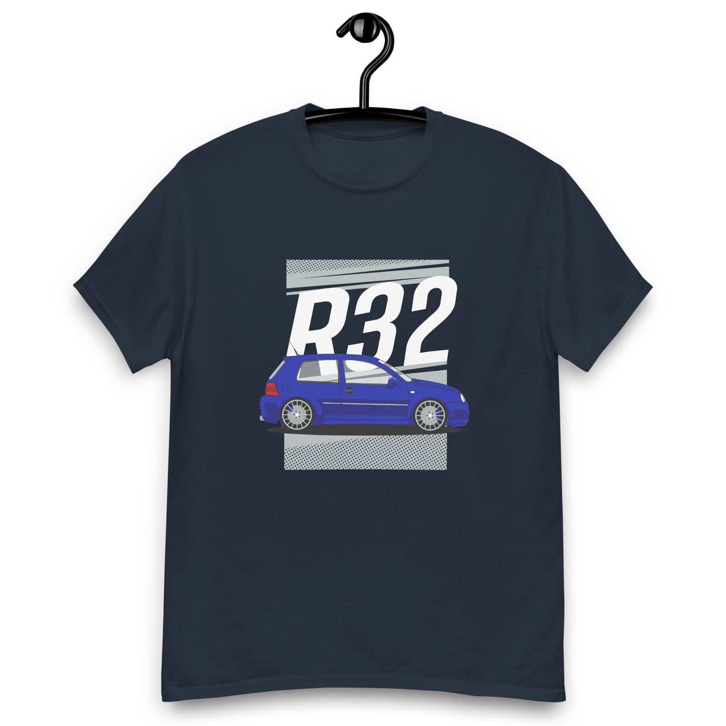 VW Golf R32 T-Shirt Dunkel