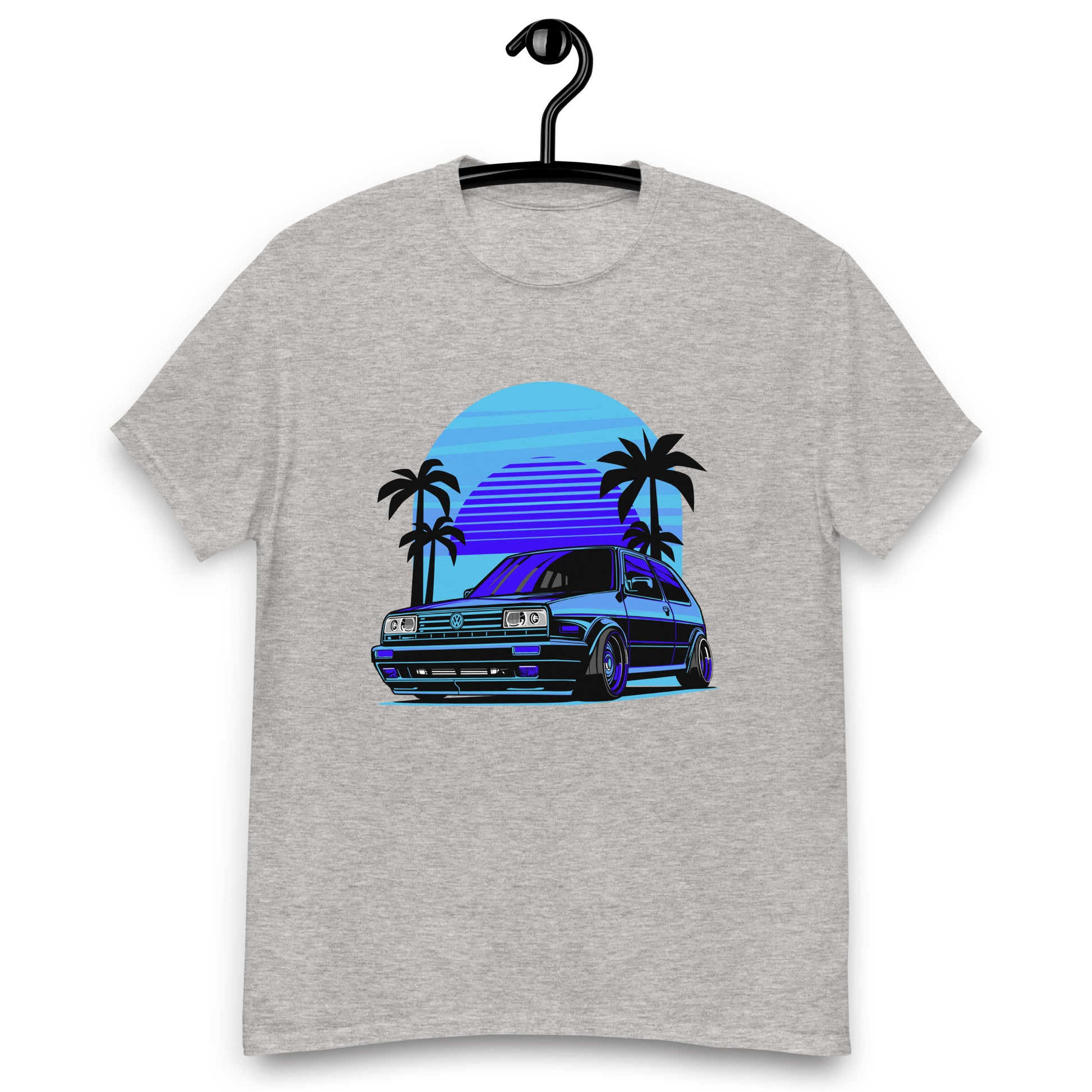 VW Golf MK2 T-Shirt Blue - vag.clothing