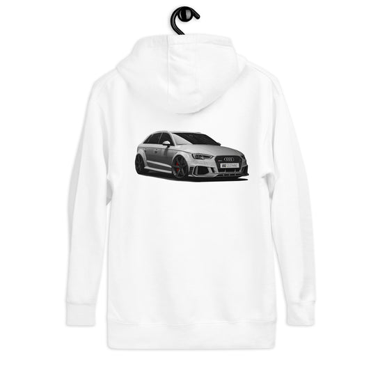 Audi RS3 Hoodie Nardo Grey